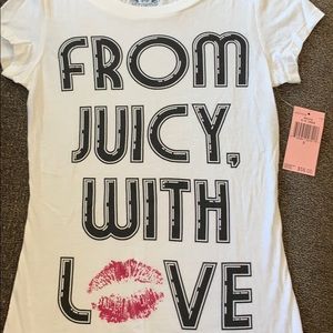 Juicy couture size small tee